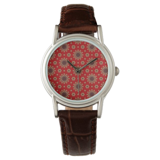 Crimson Starburst Bloom Watch (Front)