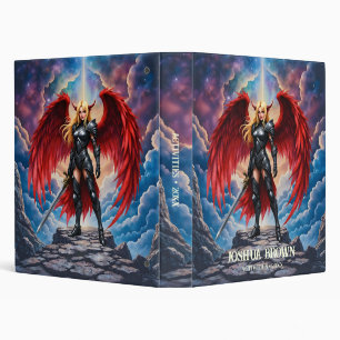 Crimson Wing – Fallen Angel Warrior. Binder