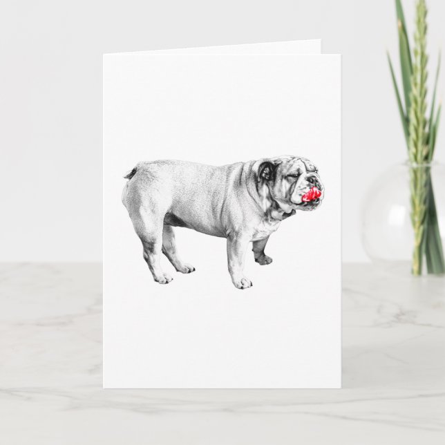 crimson wish, bulldog card (Front)
