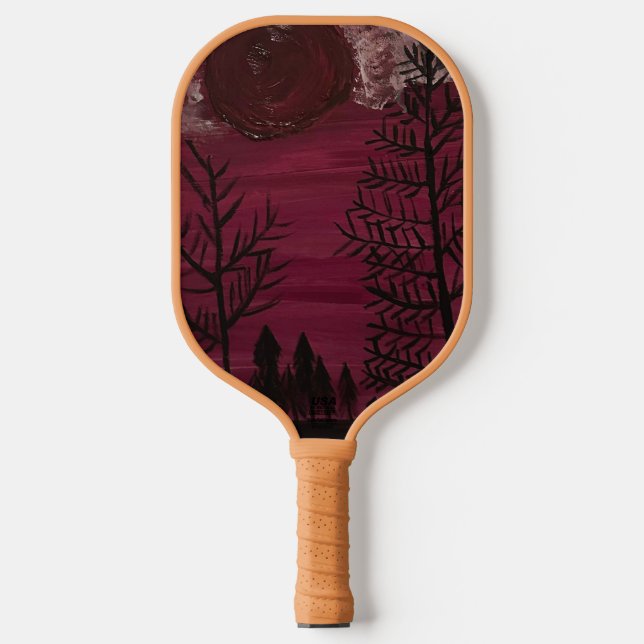 Crimson x mas eve pickleball paddle (Front)