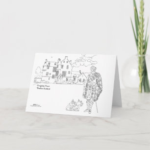 Cringletie House Scotland Card