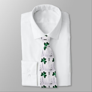 Crinkled Shamrock Tie