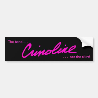 Crinoline Bumper Sticker
