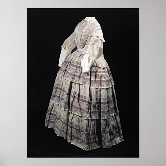 Crinoline dress, 1850-60 poster (Front)