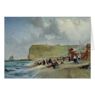 Crinolines on the Beach, Fecamp, 1871