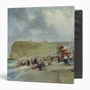 Crinolines on the Beach, Fecamp, 1871 Binder