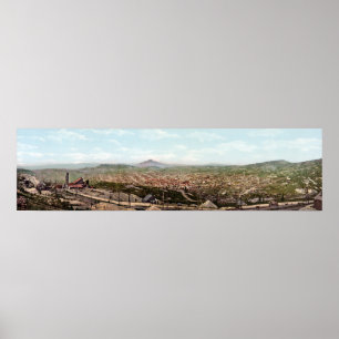Cripple Creek Colorado Panoramic View Poster