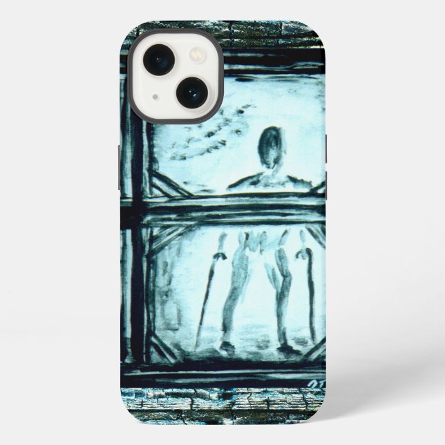 Crippled Man II iPhone Case (Back)