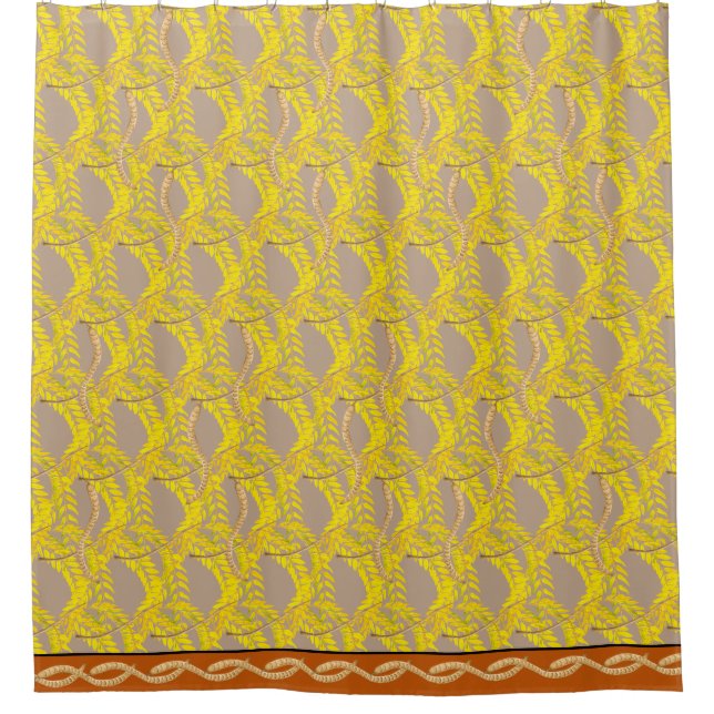 Criquet de miel sur un rideau de douche (Devant)