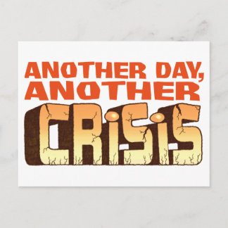 CRISIS POSTCARD