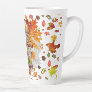 Crisp Air & Cozy Sips: Fall Mugs with Vibrant Leaf