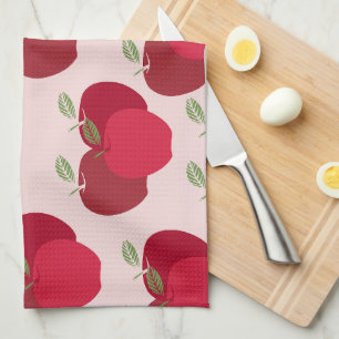 Crisp & Clean: Red Apple Mark Kitchen Towel