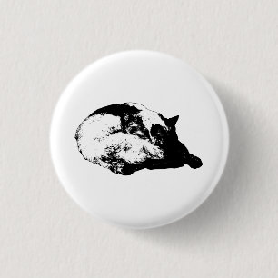 crisp line charm 1 inch round button