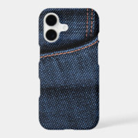 Crisp New Blue Jeans Pocket