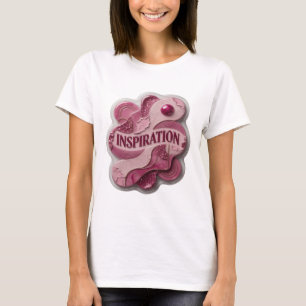 Crisp Pink INSPIRATION Quote Shirt