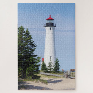 Crisp Point Lighthouse Jigsaw Puzzle