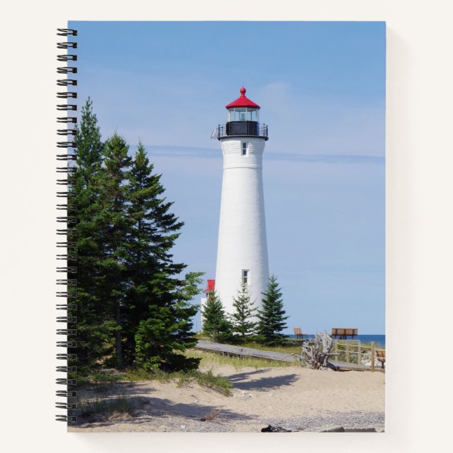 Crisp Point Lighthouse notebook (Front)
