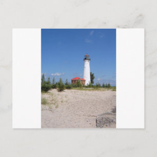 Crisp Point Lighthouse Postcard