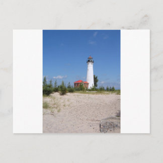 Crisp Point Lighthouse Postcard