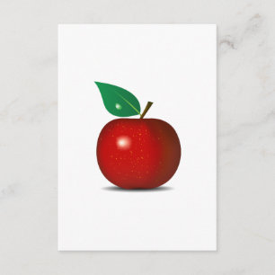 Crisp Red Apple Invitations
