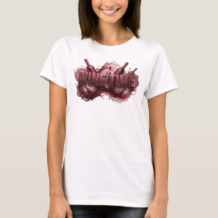 Crisp Red WINE TIME Slogan Tee