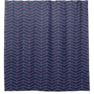 Crisp Sharp Opposing Arrows Chevron Blue Pink