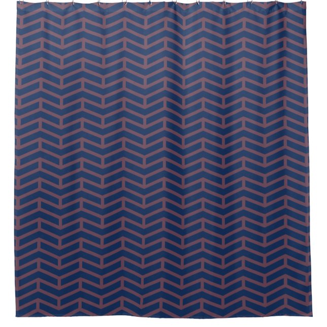 Crisp Sharp Opposing Arrows Chevron Blue Pink (Front)