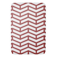 Crisp Sharp Opposing Arrows Chevron White Red