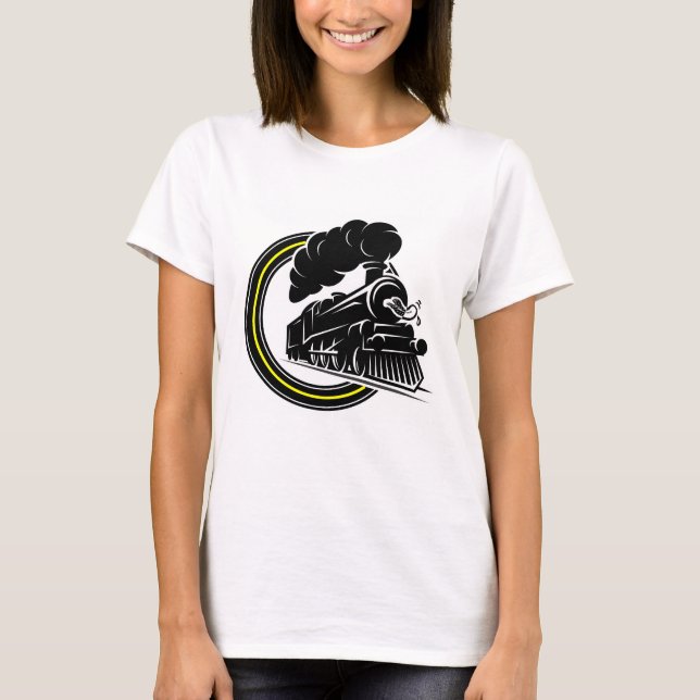 crisp train  T-Shirt (Front)