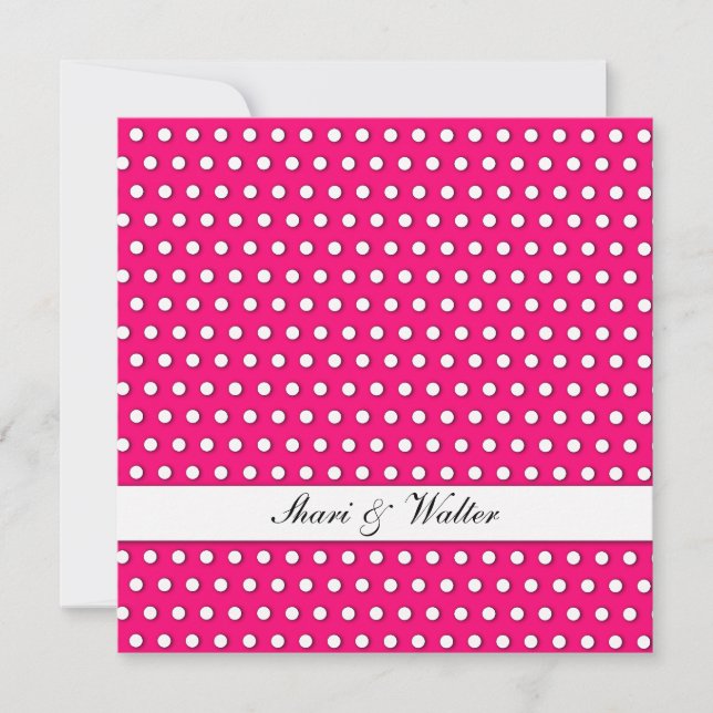 Crisp White Polkadot Pattern (Front)