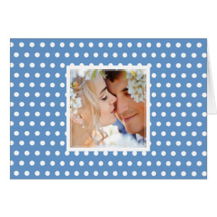 Crisp White Polkadot Pattern