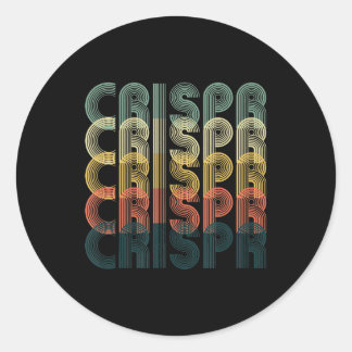 Crispr Cas9   Biology Science Gift Classic Round Sticker