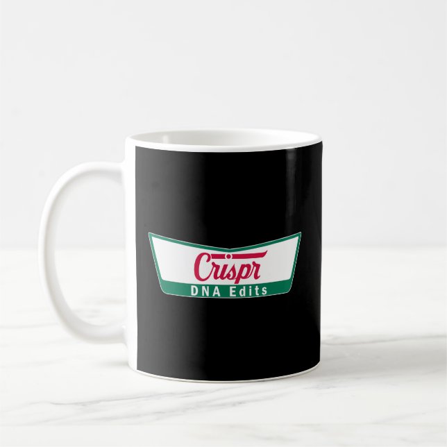 Crispr Dna Edits Scientist Biologist Coffee Mug (Left)