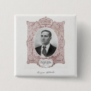 Crispus Attucks: Martyr of American Revolution 2 Inch Square Button