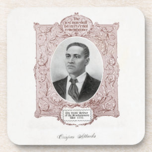Crispus Attucks: Martyr of American Revolution Coaster