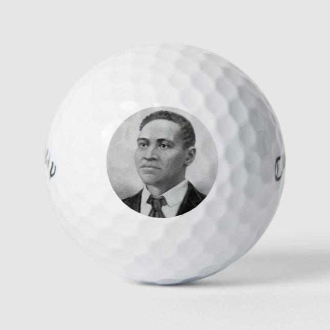 Crispus Attucks: Martyr of American Revolution Golf Balls (Front)