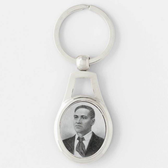 Crispus Attucks: Martyr of American Revolution Keychain (Front)