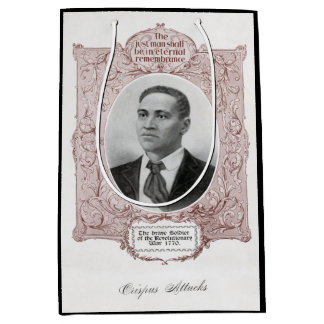 Crispus Attucks: Martyr of American Revolution Medium Gift Bag