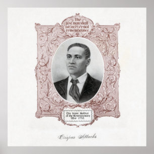 Crispus Attucks: Martyr of American Revolution Poster