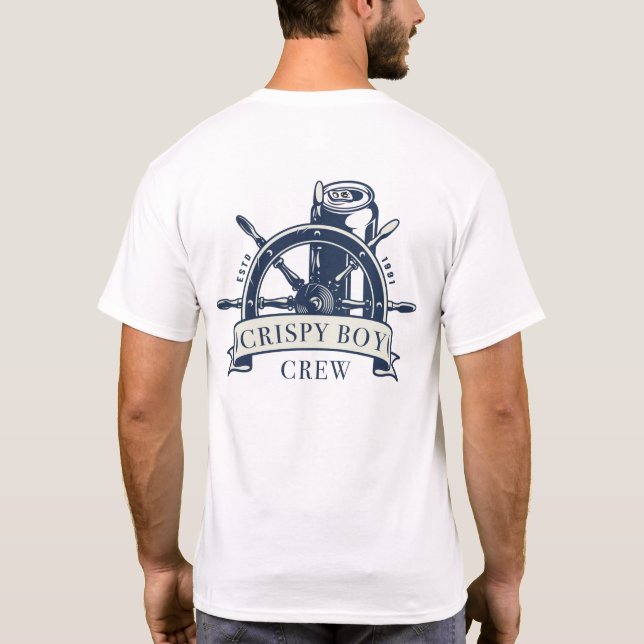 Crispy Boy Crew T-Shirt (Back)