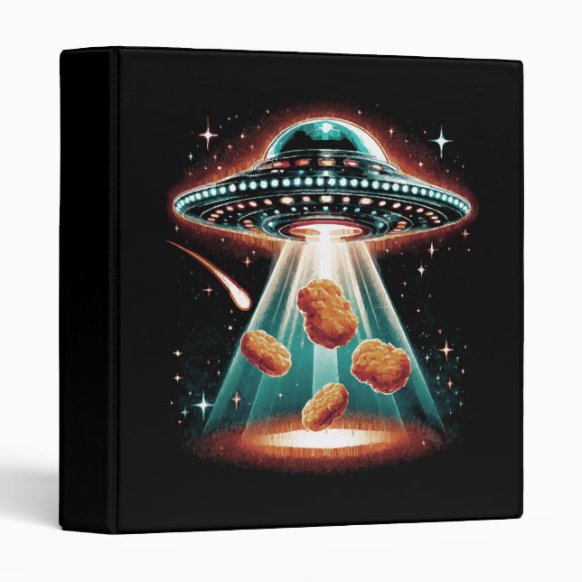 Crispy Chicken Nugget  Binder (Front/Spine)