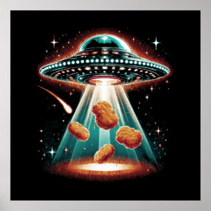 Crispy Chicken Nugget  Poster