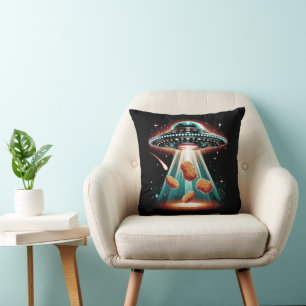 Crispy Chicken Nugget  Throw Pillow