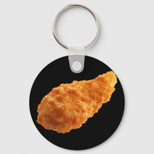 Crispy Chicken Tender Funny Food Nuggets Lover _1  Keychain