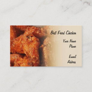 Crispy Fried Chicken Business Card