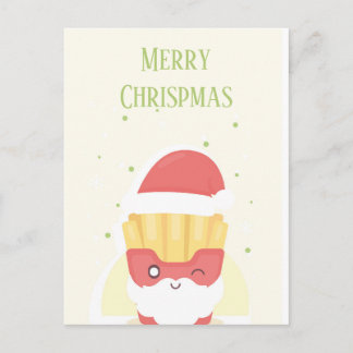 Crispy Patties Merry Chrispmas Postcard