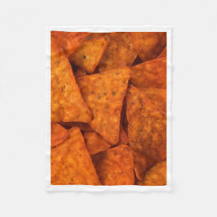 Crispy Tortilla Nacho Chips Photography Blanket