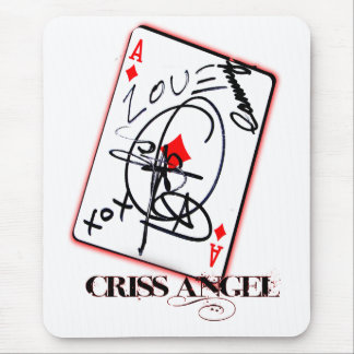 Criss Angel Card Mouse Pad