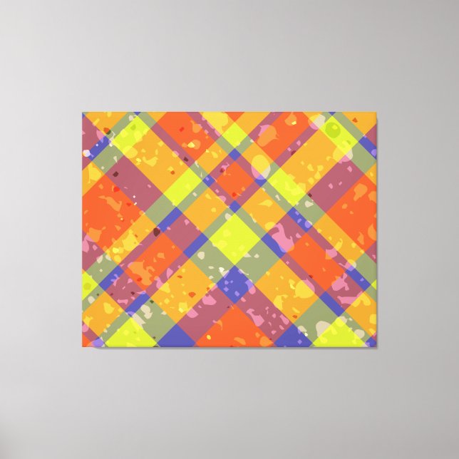 Criss Cross Canvas Print (Front)