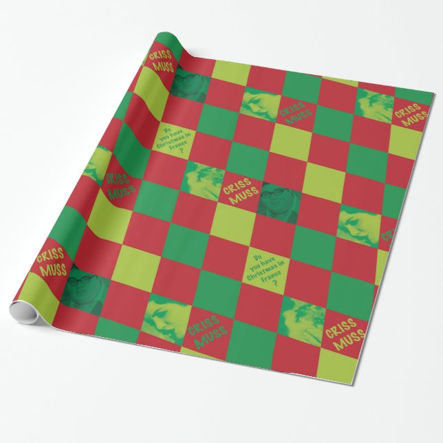 CRISS-MUSS! WRAPPING PAPER (Unrolled)